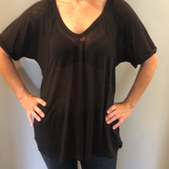 Free People Oversized Tee - Picture 3 of 5